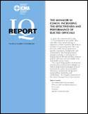 Manager as Coach: Increasing the Effectiveness of Elected Officials (e-Document)