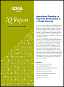 Operations Planning for Improved Performance in a Tough Economy (e-Document)