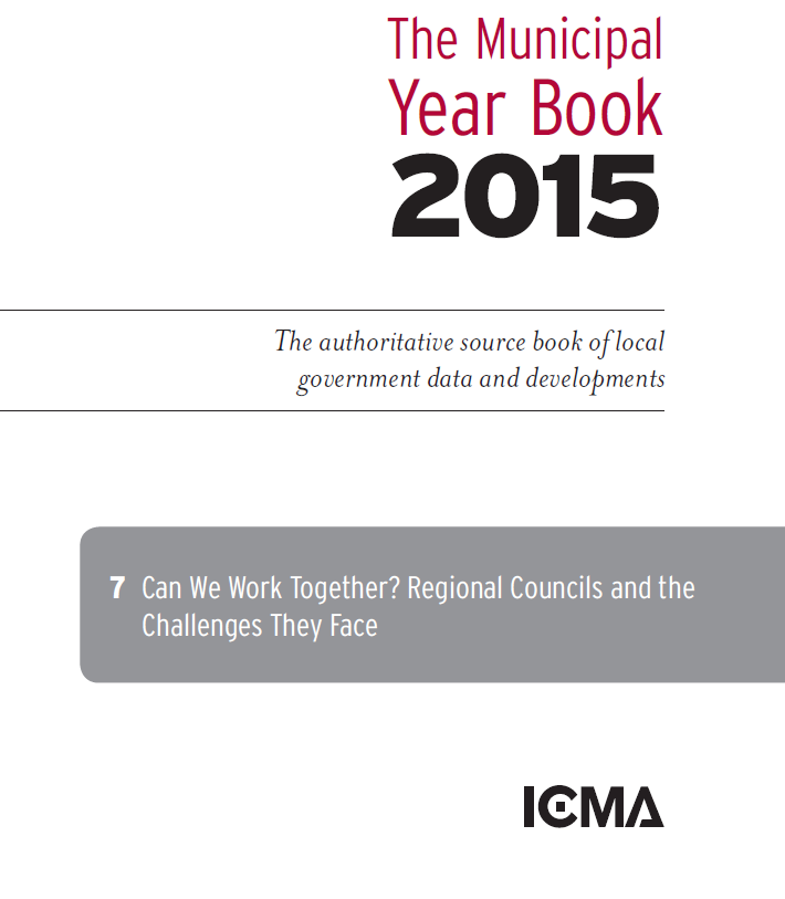 Can We Work Together? Regional Councils and the Challenges They Face