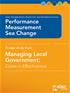 Performance Measurement Sea Change, Managing Local Government: Cases in Effectiveness
