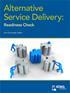 Alternative Service Delivery: Readiness Check