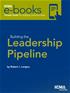 Building the Leadership Pipeline
